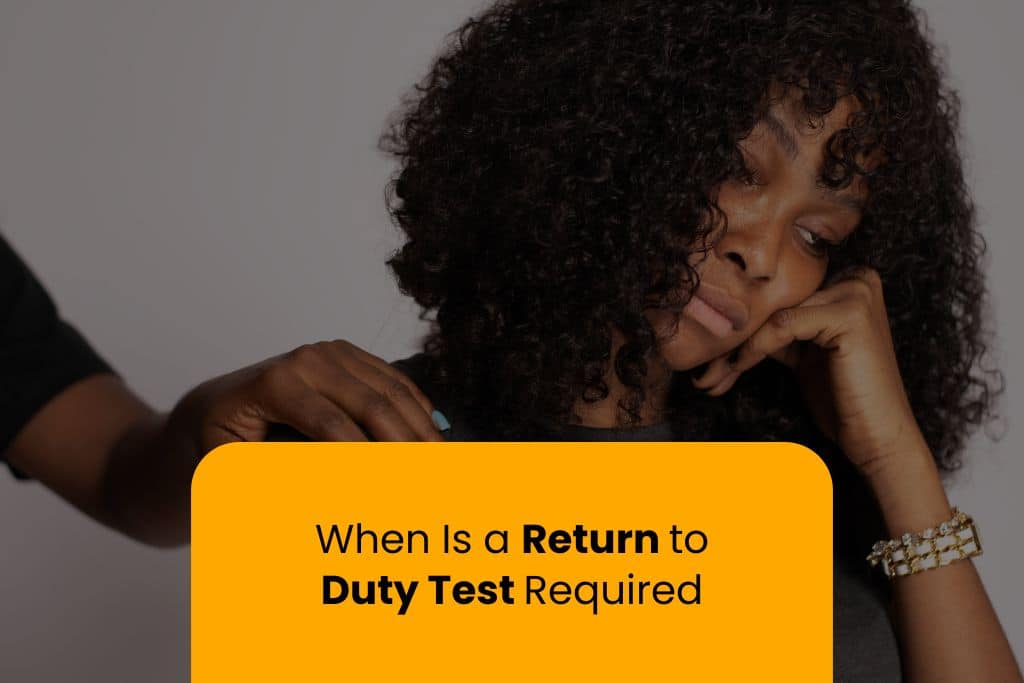 A third-party administrator overseeing a direct observation of random drug test as part of a follow-up test schedule