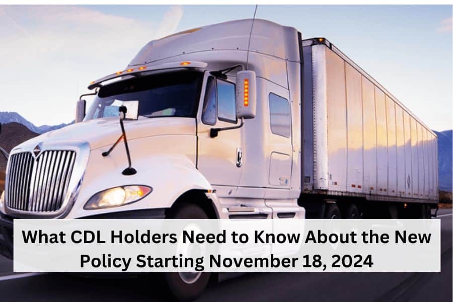 CDL Holders