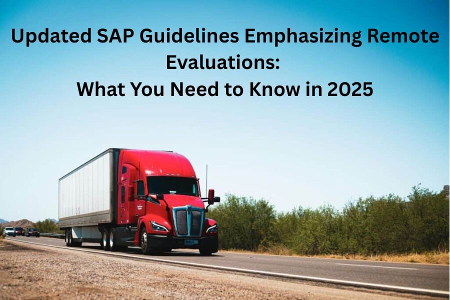 Updated SAP Guidelines