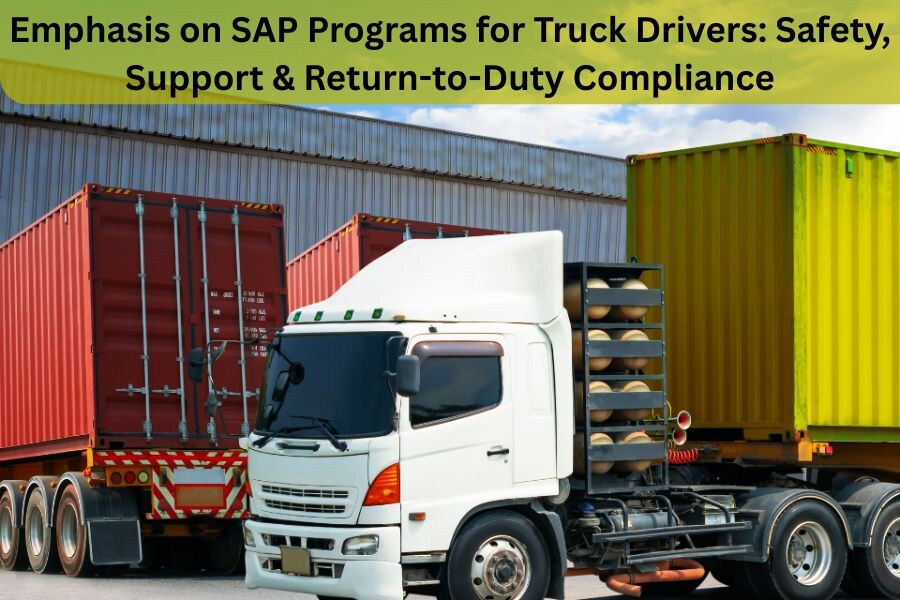 Emphasis on SAP Programs for Truck Drivers