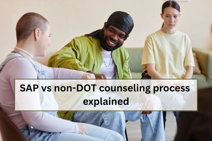 virtual non-DOT counseling session