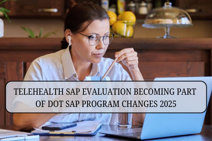 CDL driver checking DOT SAP Program changes for 2025 online