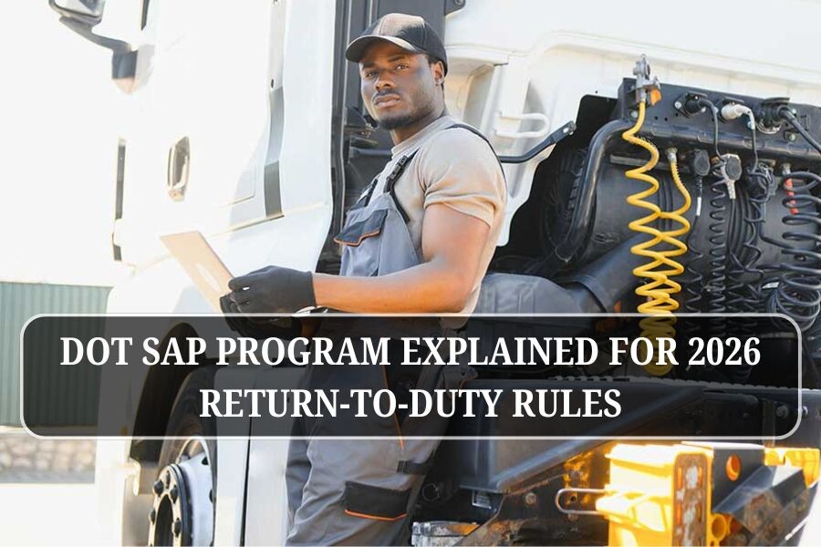 DOT SAP Program explained for 2026 return-to-duty rules