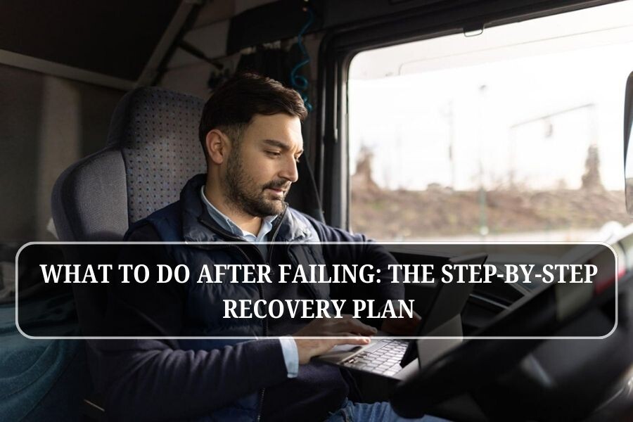 What to Do After Failing: The Step-by-Step Recovery Plan