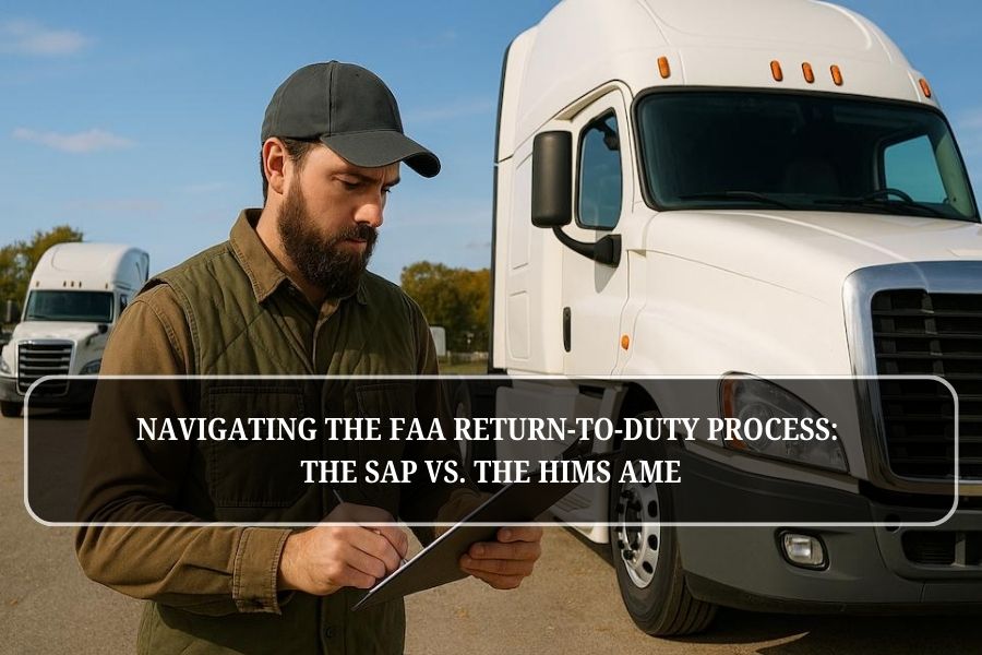 Navigating the FAA Return-to-Duty Process: The SAP vs. the HIMS AME