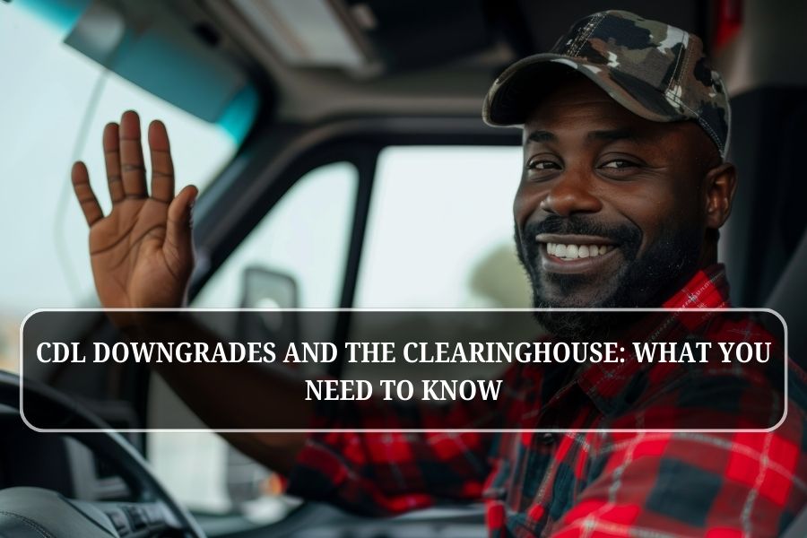 CDL Downgrades and the Clearinghouse: What You Need to Know