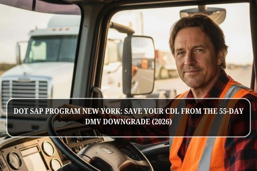 DOT SAP Program New York: Save Your CDL from the 55-Day DMV Downgrade (2026)