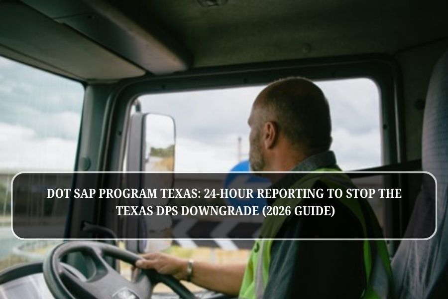 DOT SAP Program Texas: Get RTD Clearance in 2–4 Days to Stop the Texas DPS Downgrade (2026 Guide)