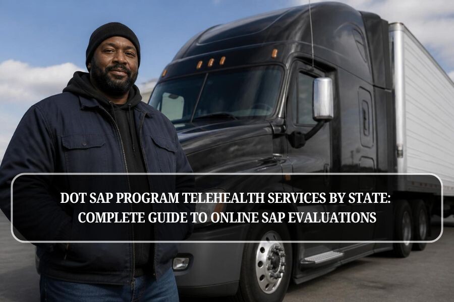 DOT SAP Program Telehealth Services by State: Complete Guide to Online SAP Evaluations